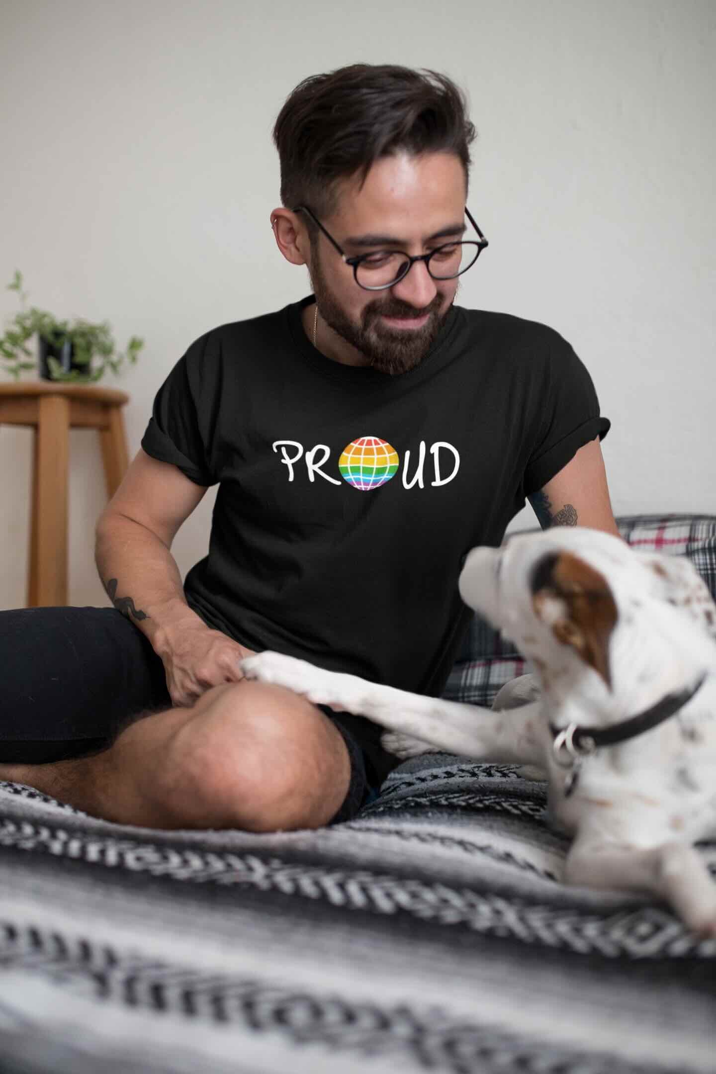 'Proud' Gay Pride Tee