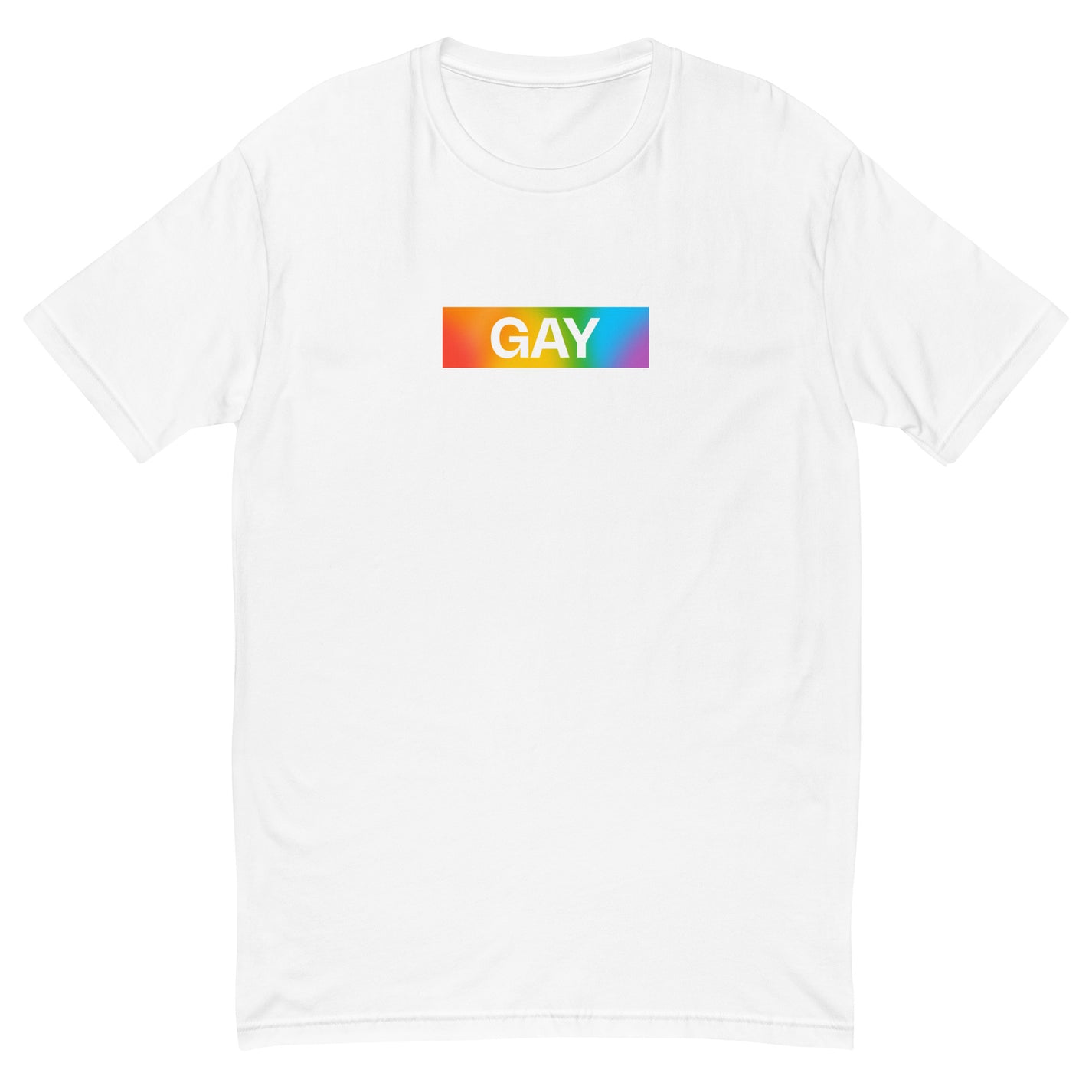 'Gay' Rainbow Pride tee